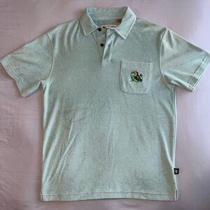 Howler Brothers Mint Toucan Embroidered Towel Shirt